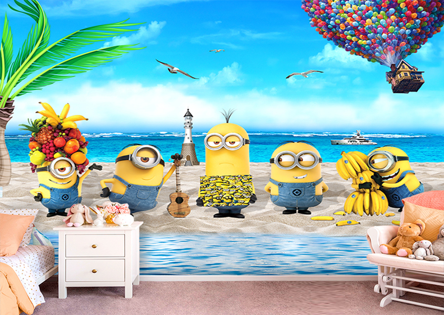 پوستر سه بعدی مینیون