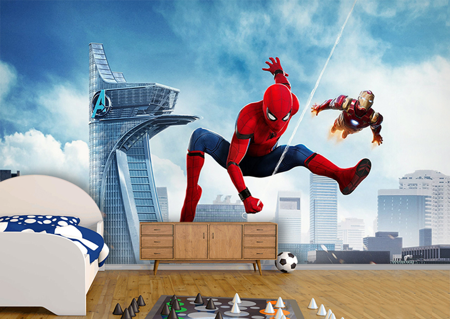 پوستر دیواری کارتونی مرد عنکبوتی