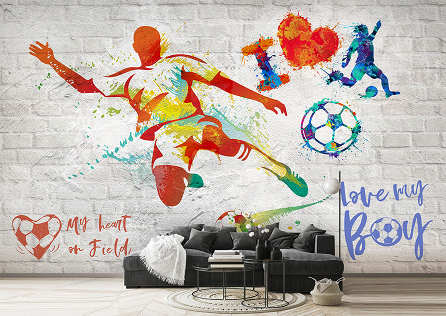 پوستر سه بعدی ورزشی