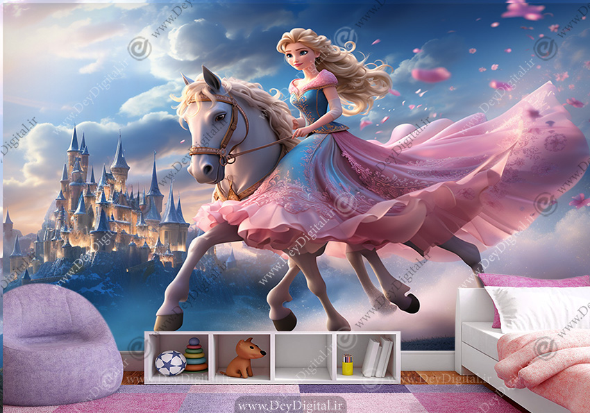 پوستر دیواری السا برای اتاق دختر