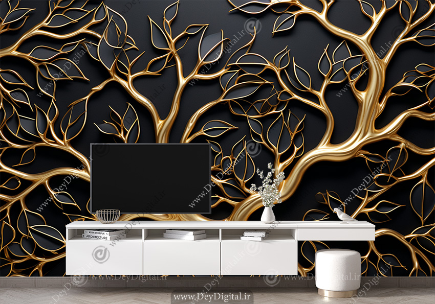 پوستر دیواری شیک برای پشت تی وی