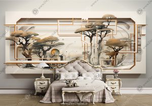 پوستر سه بعدی برای اتاق خواب