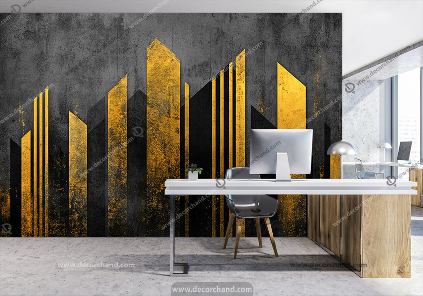 کاغذ دیواری برای دفتر ساخت و ساز ساختمانی