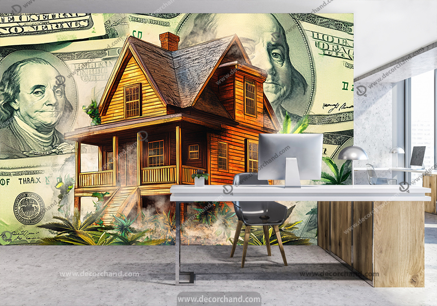 پوستر دیواری برای دفتر ملک و املاک