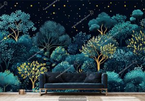 کاغذ دیواری سه بعدی طبیعت خاص