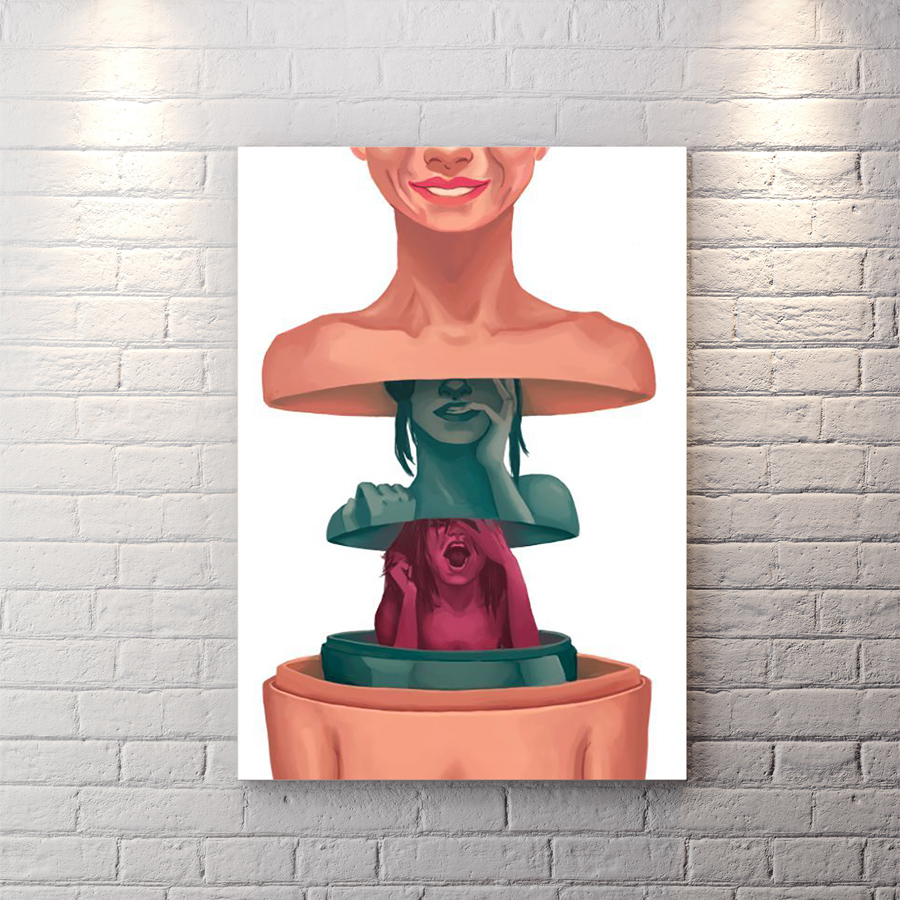 تابلو دکوراتیو برای روانشناسی برای مرکز مشاوره