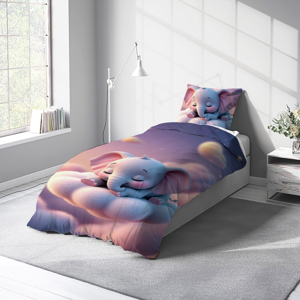 روتختی یکنفره طرح فیل روی ابر