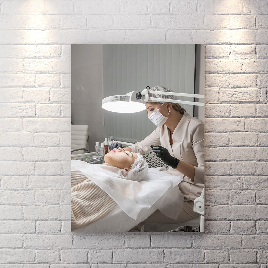 تابلو دکوراتیو پوست ومو