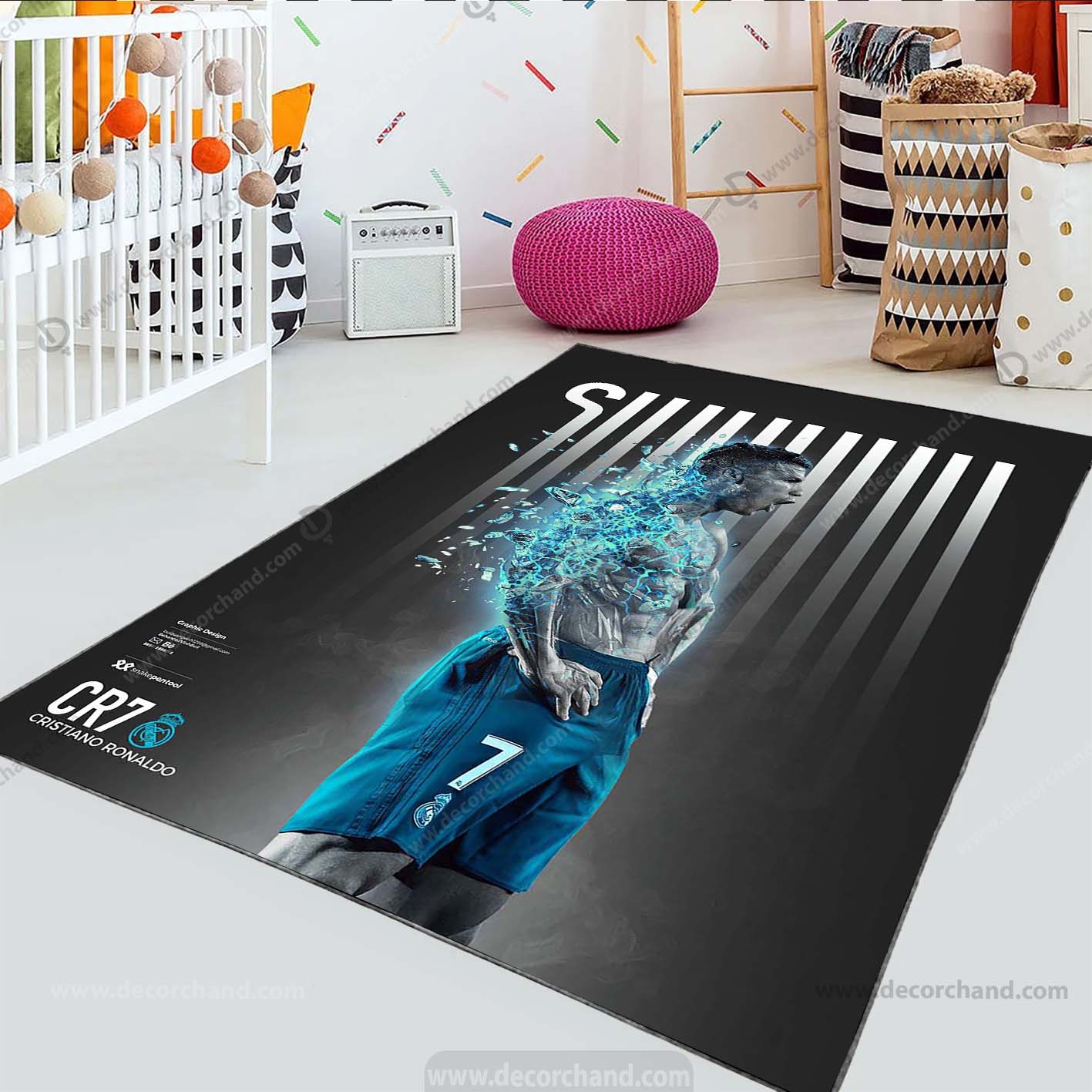 فرشینه اتاق فوتبالی رونالدو