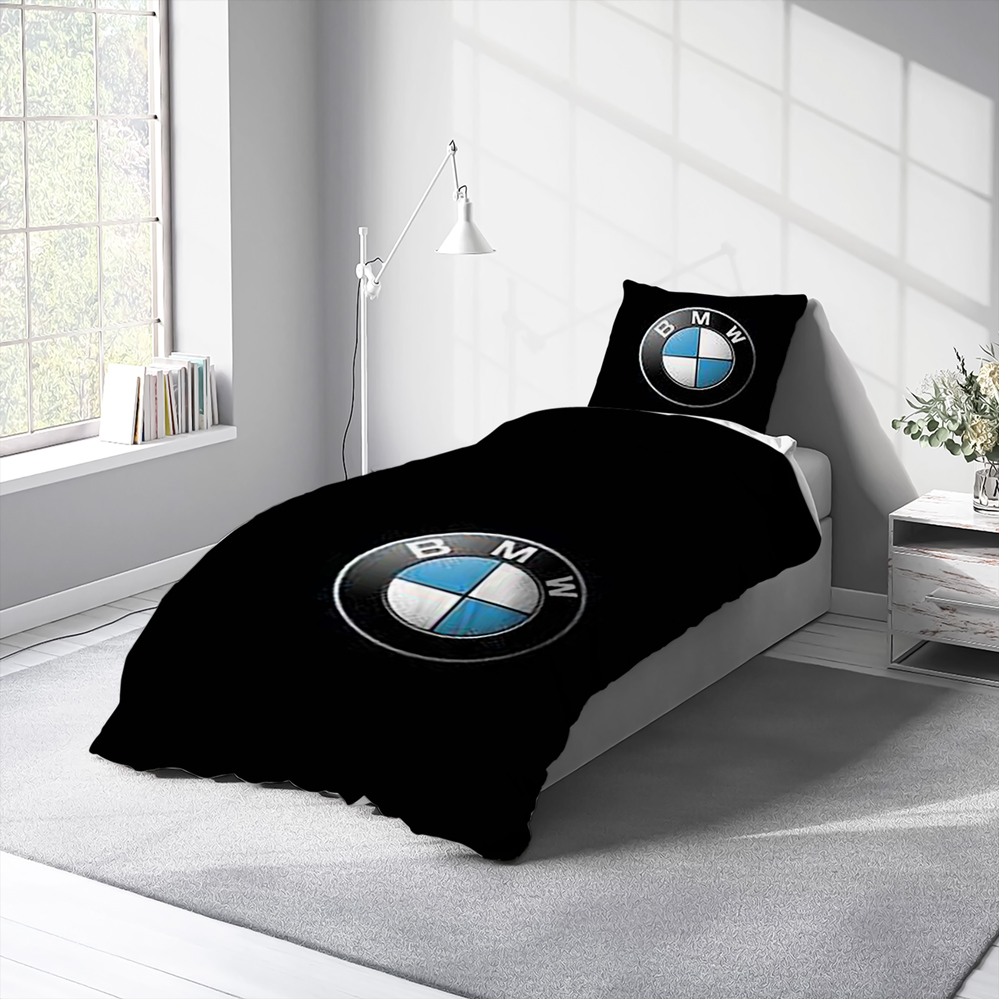 روتختی مشکی با طرح BMW برای اتاق پسر